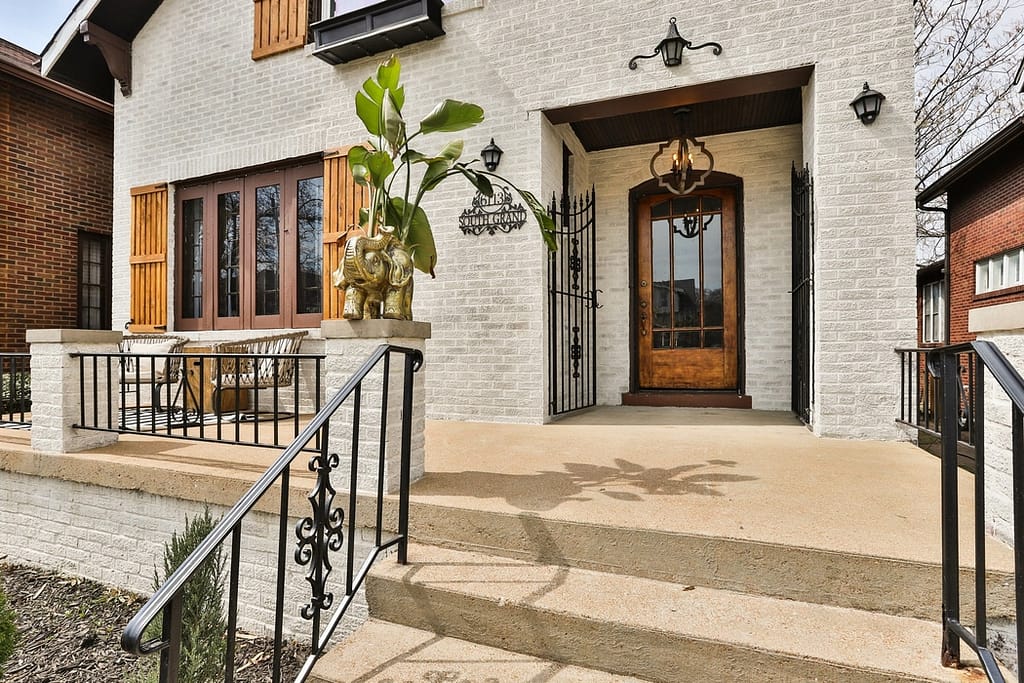 Exterior of home in Holly Hills neighborhood