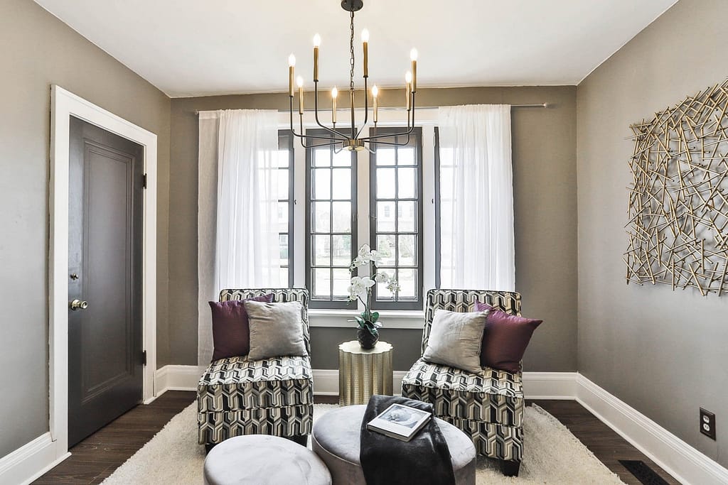Holly Hills home - staged family area